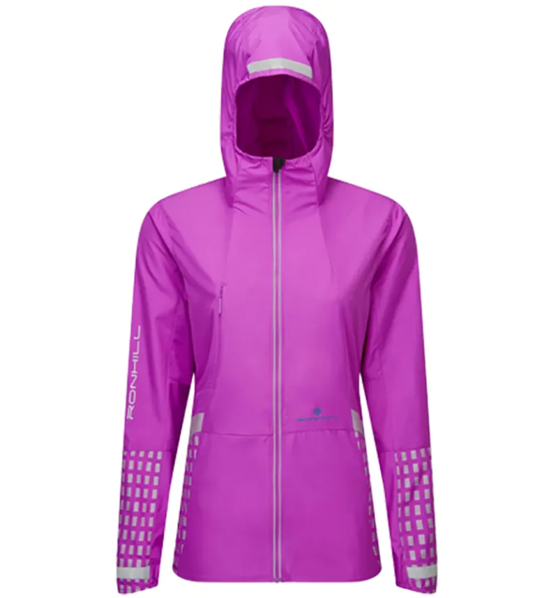 Ronhill Women's Tech Afterhours Jacket Thistle/Cobalt/Rflct